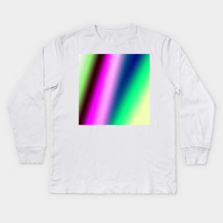 colorful rainbow abstract texture pattern background Kids Long Sleeve T-Shirt